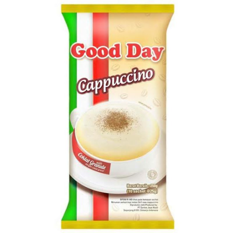 

Cappucino 250 grKopi Goodday