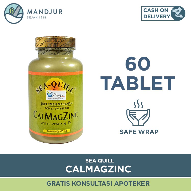 Sea Quill Calmagzinc With Vitamin D Indonesia