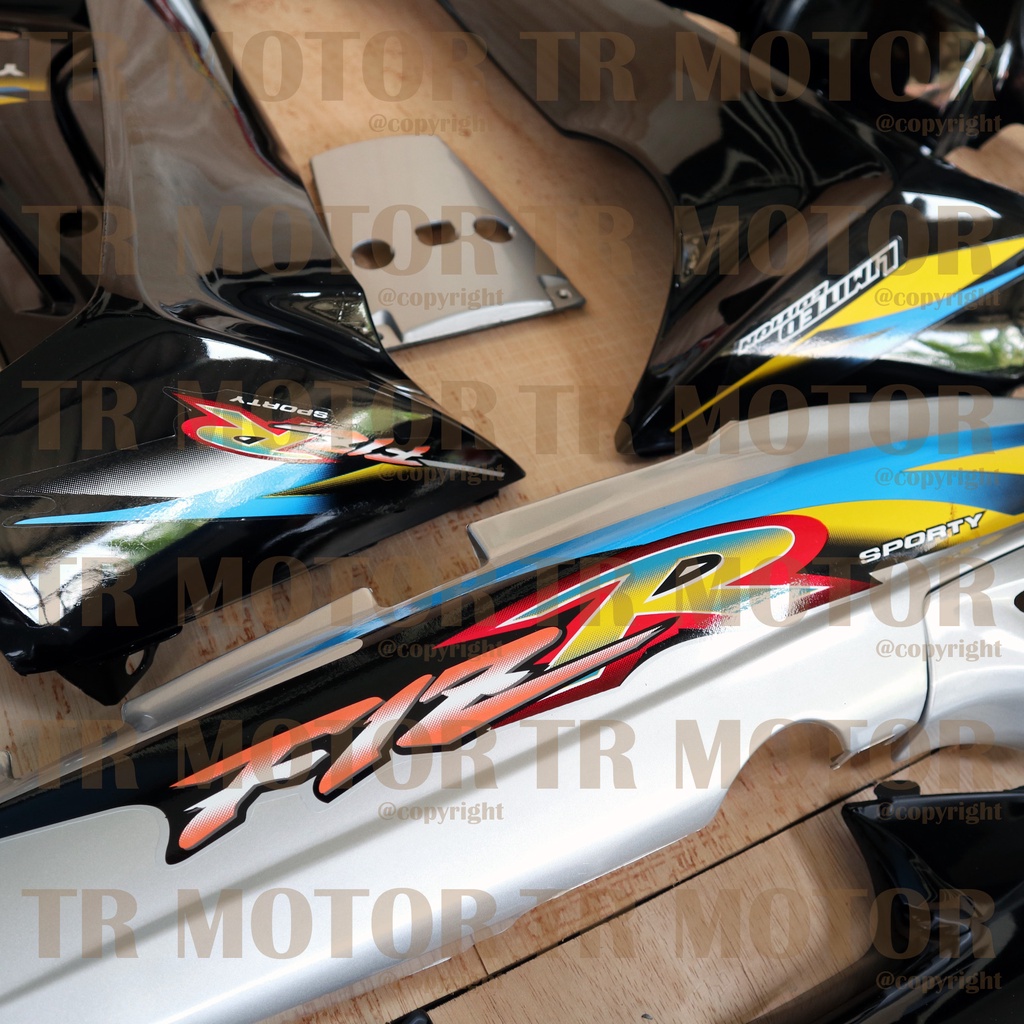 Cover Body Fizr F1zr Limited Edition Hitam Biru Full Set Halus Cover Bodi Yamaha Fiz r