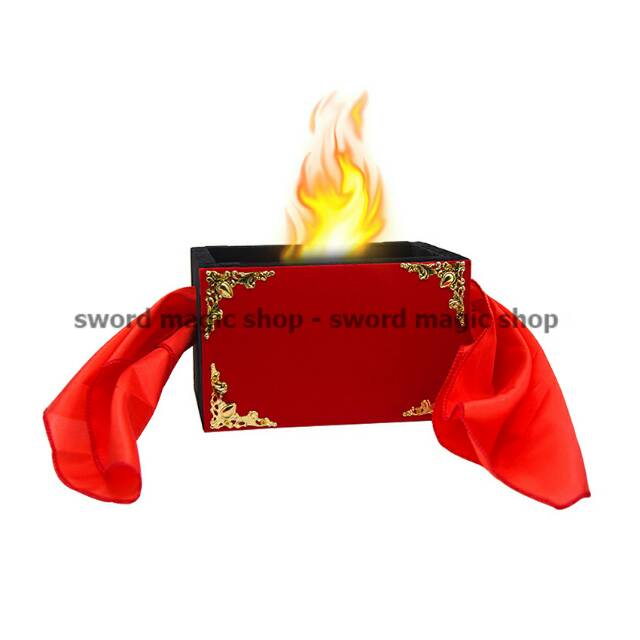 Alat Sulap Fire Box - Kotak Api - Sulap Api - Toko Sulap - Sword Magic Shop