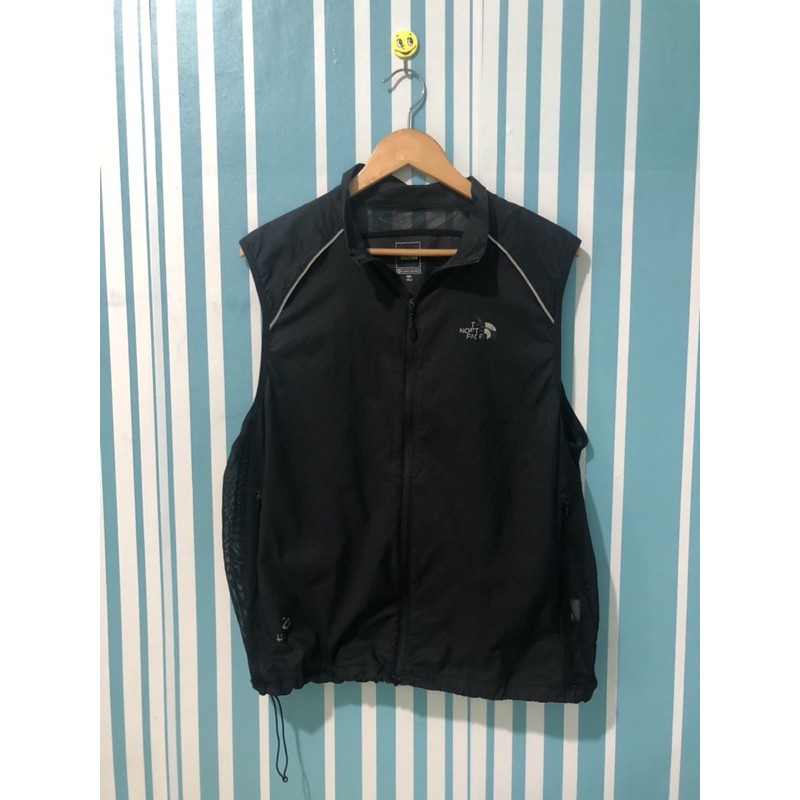 Vest The North Face Original Rompi Sepeda olahraga running hitam Murah Thrift Second Preloved