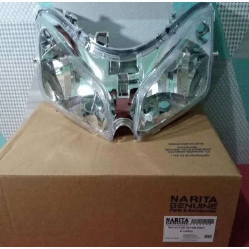 Lampu reflektor depan vario110karbu cw