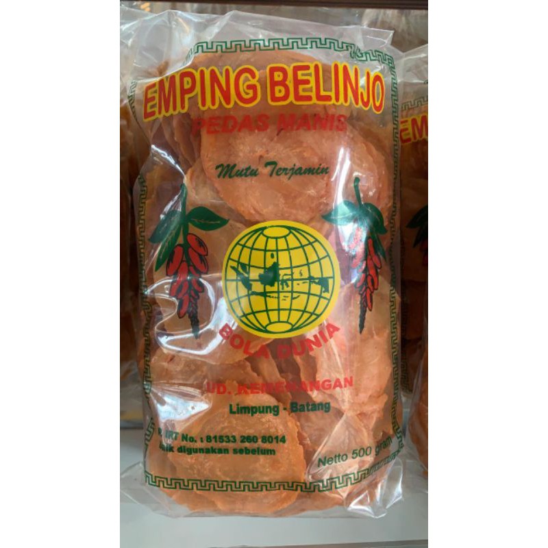 

emping pedas manis 500ge