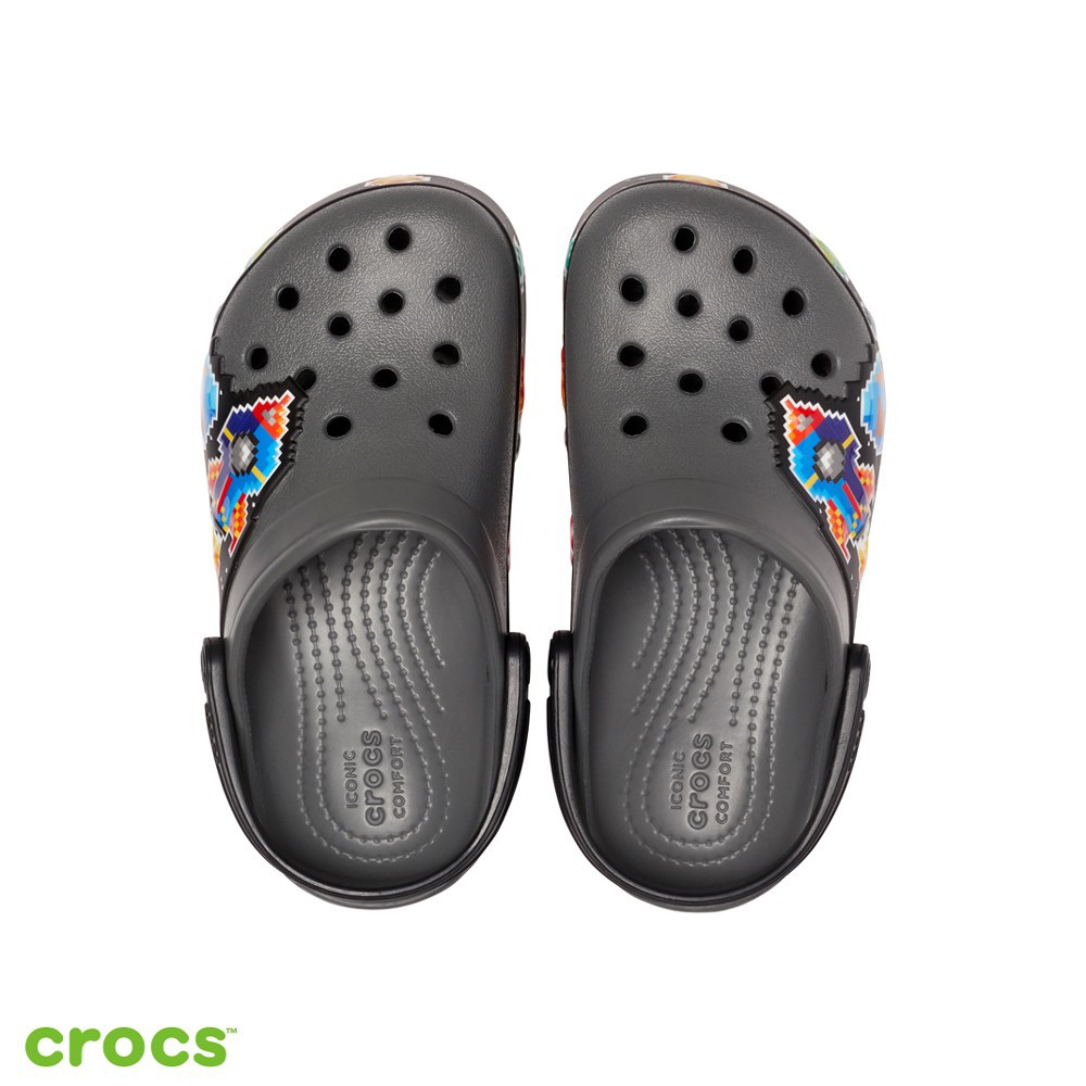 Crocs FL Galactic Boy's Clog - Slate Grey Sandal Anak Cowok Original