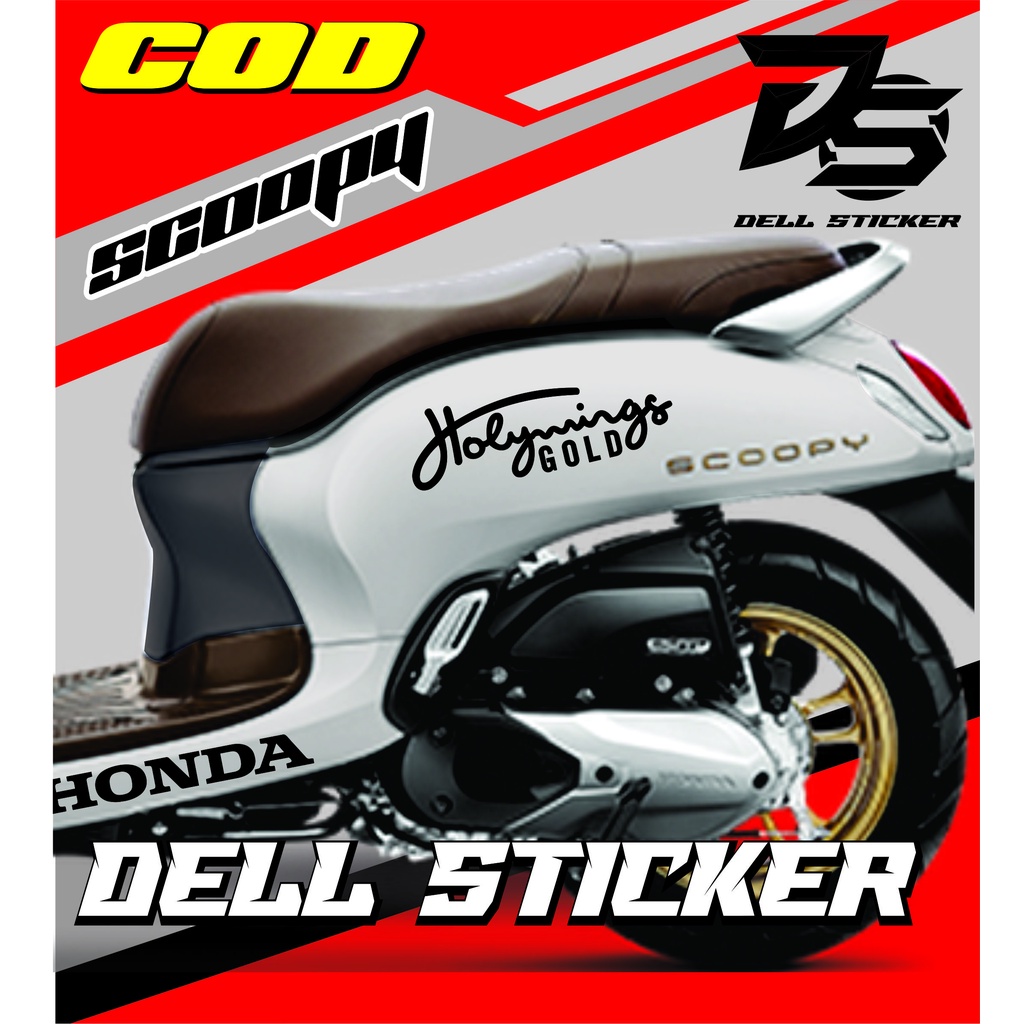 stiker scoopy HOLYWINGS / STRIPING SCOOPY / CUTTING STIKER SCOOPY