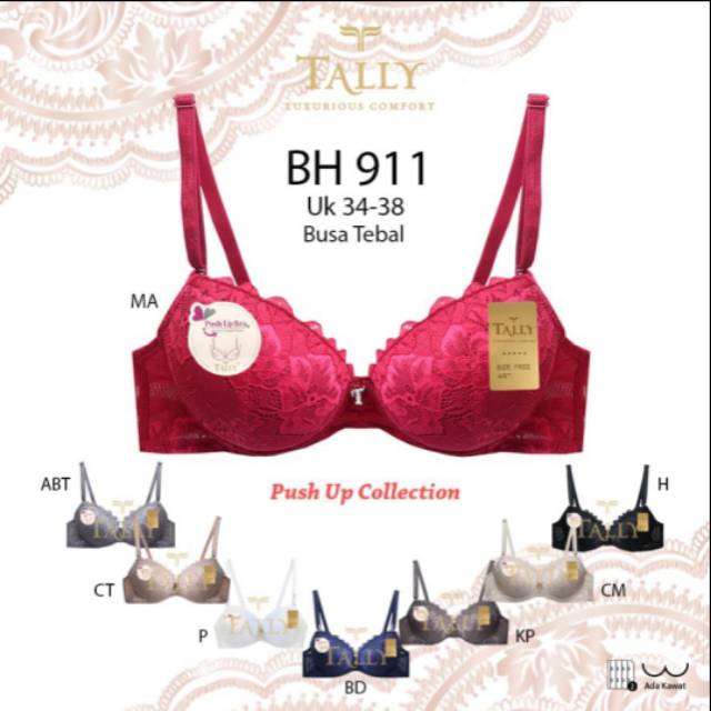 Tally 911 bra push up