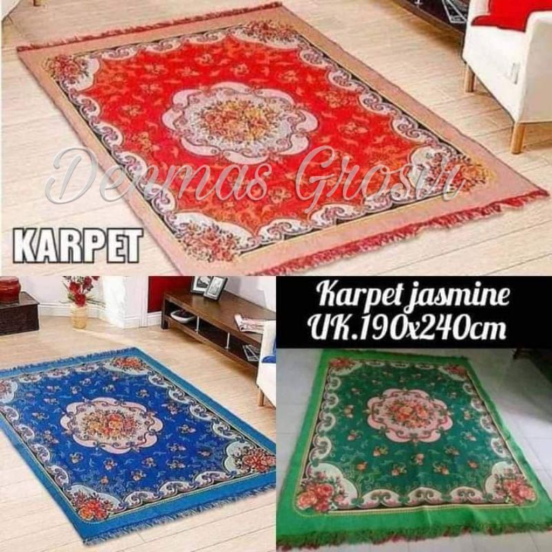 (COD) Karpet Hambal Jaguar Jumbo / Karpet JUMBO 200x240cm / Tikar Lantai