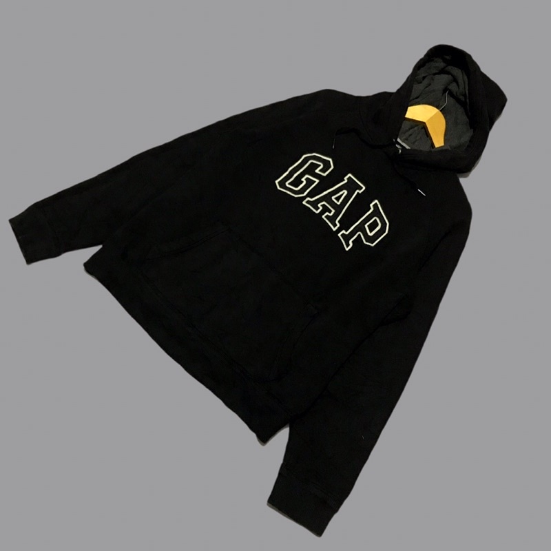 HOODIE GAP HITAM SECOND