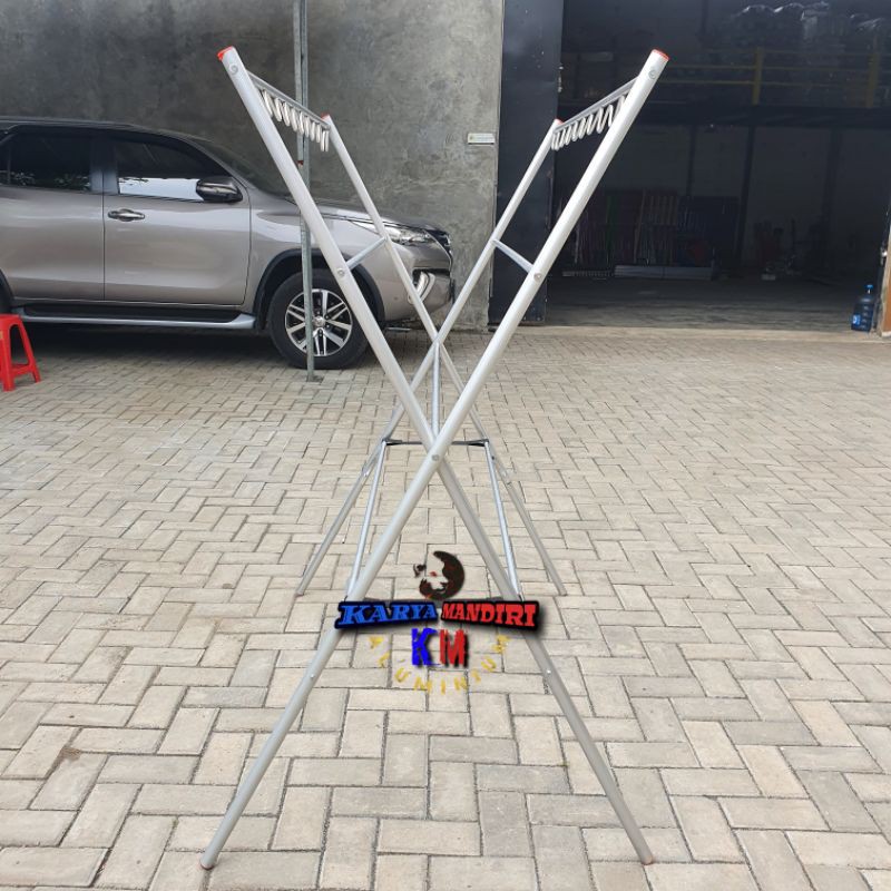 [PROMO] Jemuran Baju / Pakaian / Aluminium / Gawang / 7 palang - 140 CM / 1,4 Meter / 1,4 M
