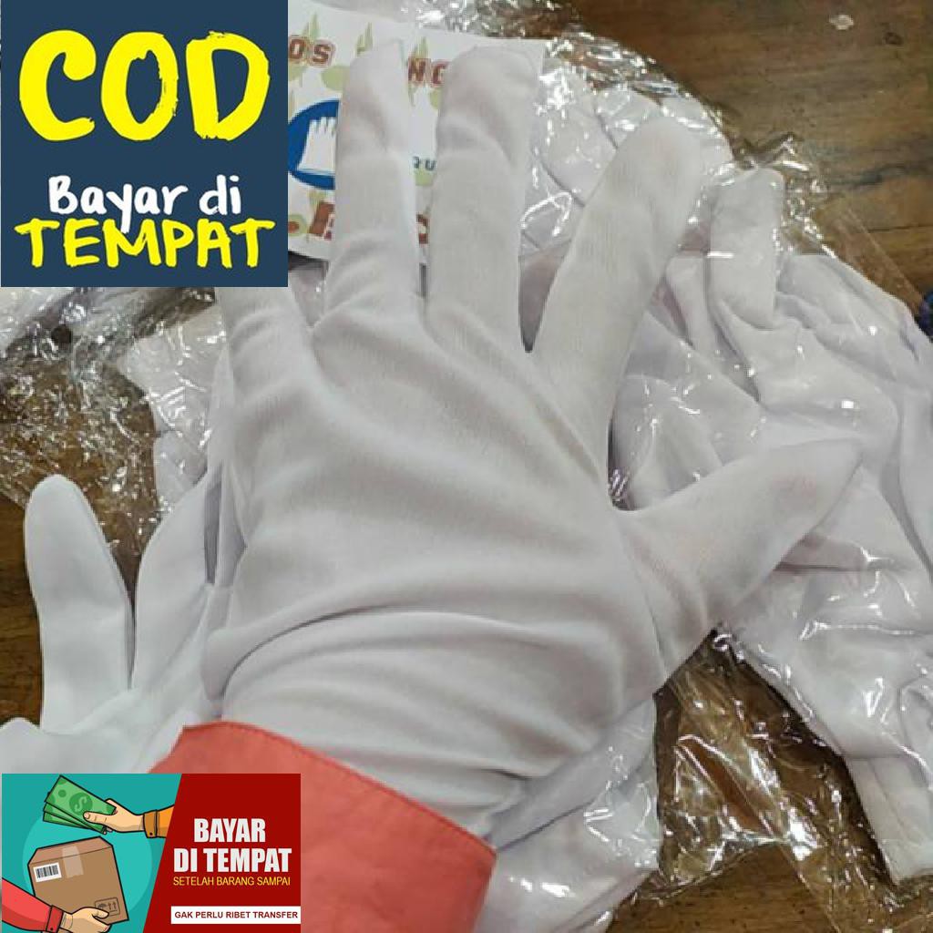 SARUNG TANGAN PUTIH PASKIBRA KAOS TANGAN PASKIBRA PUTIH Sultan
