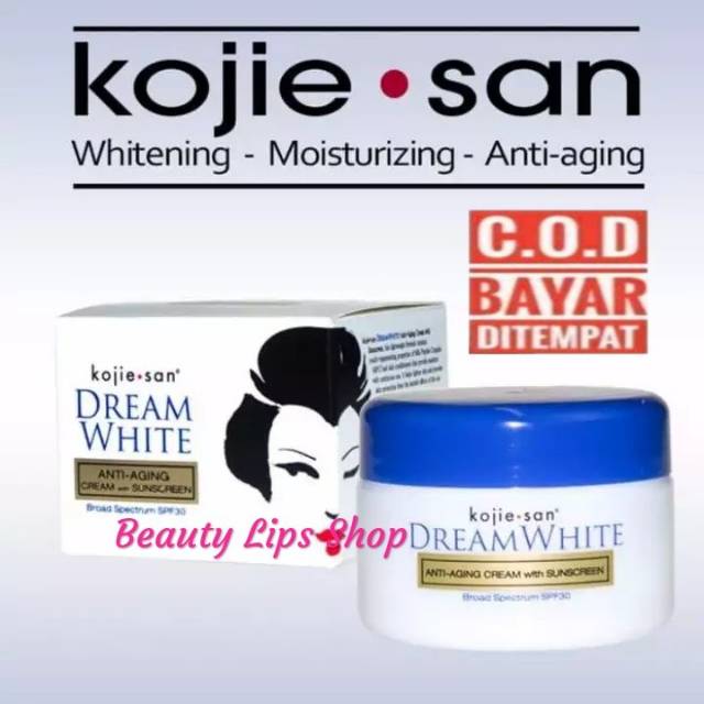 Original Kojisan/ Kojie San/ Kojiesan Dream White Face Cream Moisturizer spf30 30gr