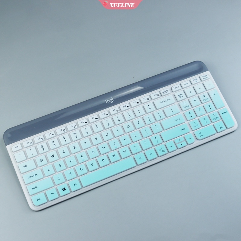 Cover Pelindung Keyboard Bahan Silikon Anti Debu Untuk Logitech MK470 K580 (ZXL)