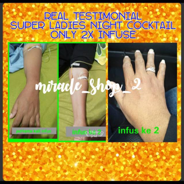 SUPER LADIES NIGHT COCKTAIL INFUS WHITENING