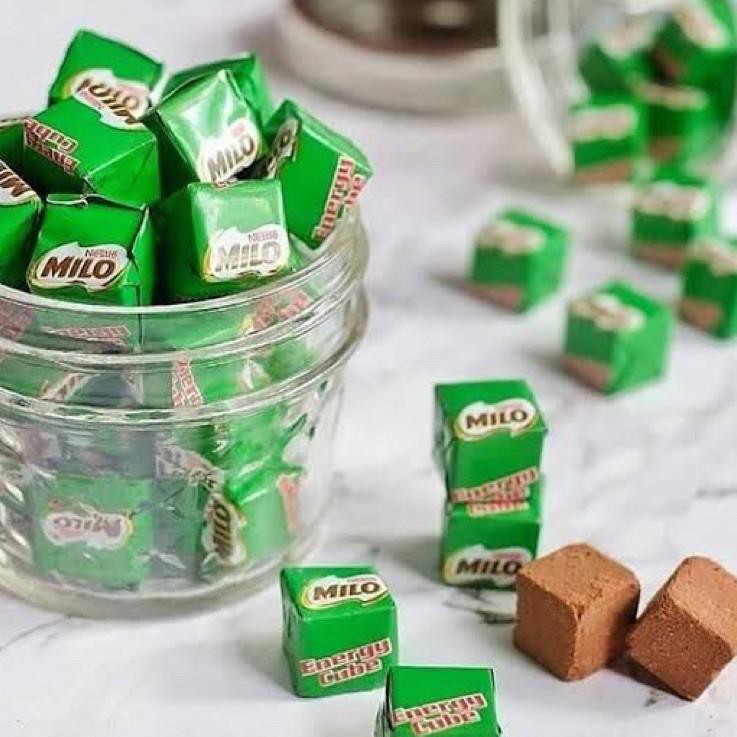 

【TERSEDIA & COD】 [PROMO!!] Milo Cube Satuan (harga per 10 pcs) - Snack milo kotak kecil termurah dis