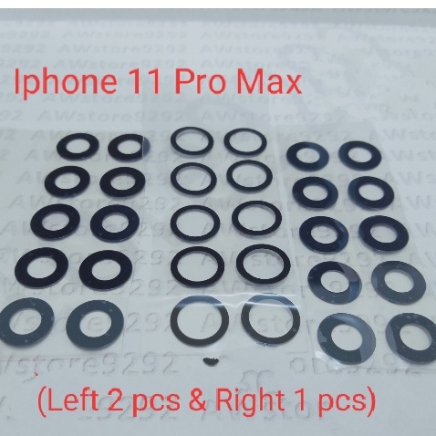 Lensa kamera kaca kamera belakang iPhone 11 pro max