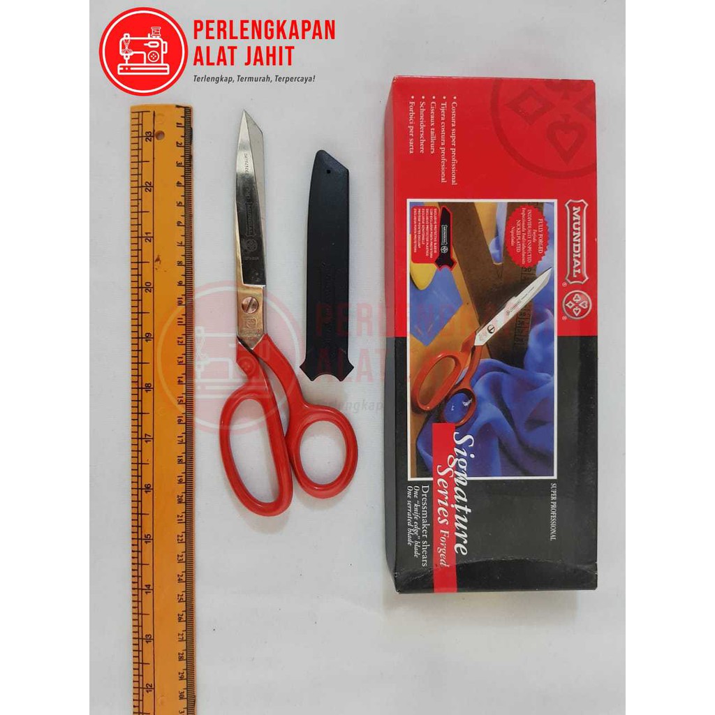 

Gunting Kain Bahan 8" Merek Mundial Serra (Stainless Steel)