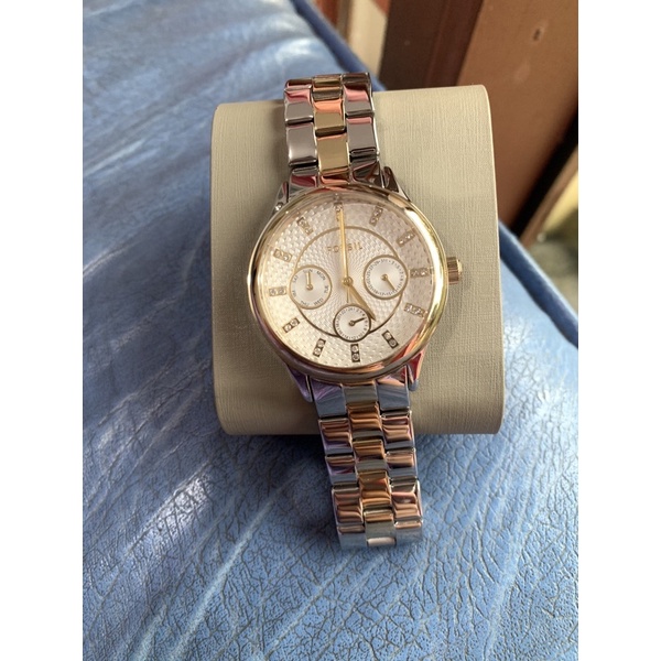 Jam tangan Fossil BQ1564 / 2 tone women