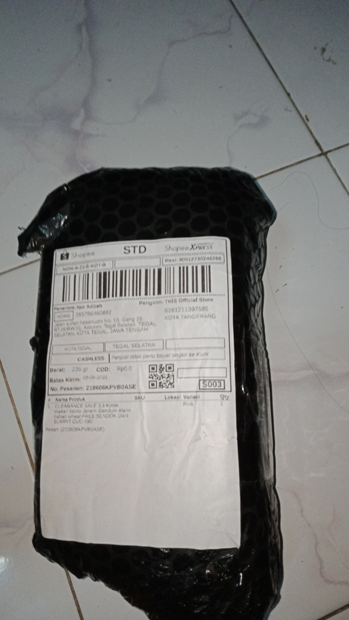 Clearance Sale 3.3 Kotak Makan Bento Jerami Gandum Alami Bahan Wheat Free Sendok Dan Sumpit Cuc-180