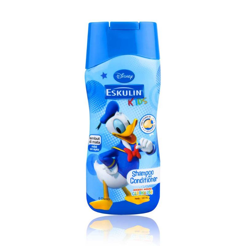 Eskulin Kids Shampoo Conditioner 200ml Shampo Konditioner Anak Disney