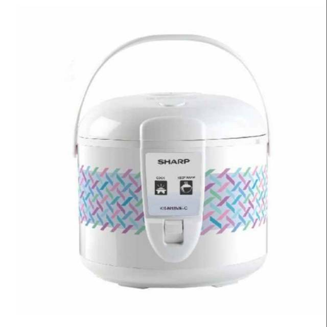 SHARP KS-N18ME-C White Rice Cooker/ Magic Com lagi promosi