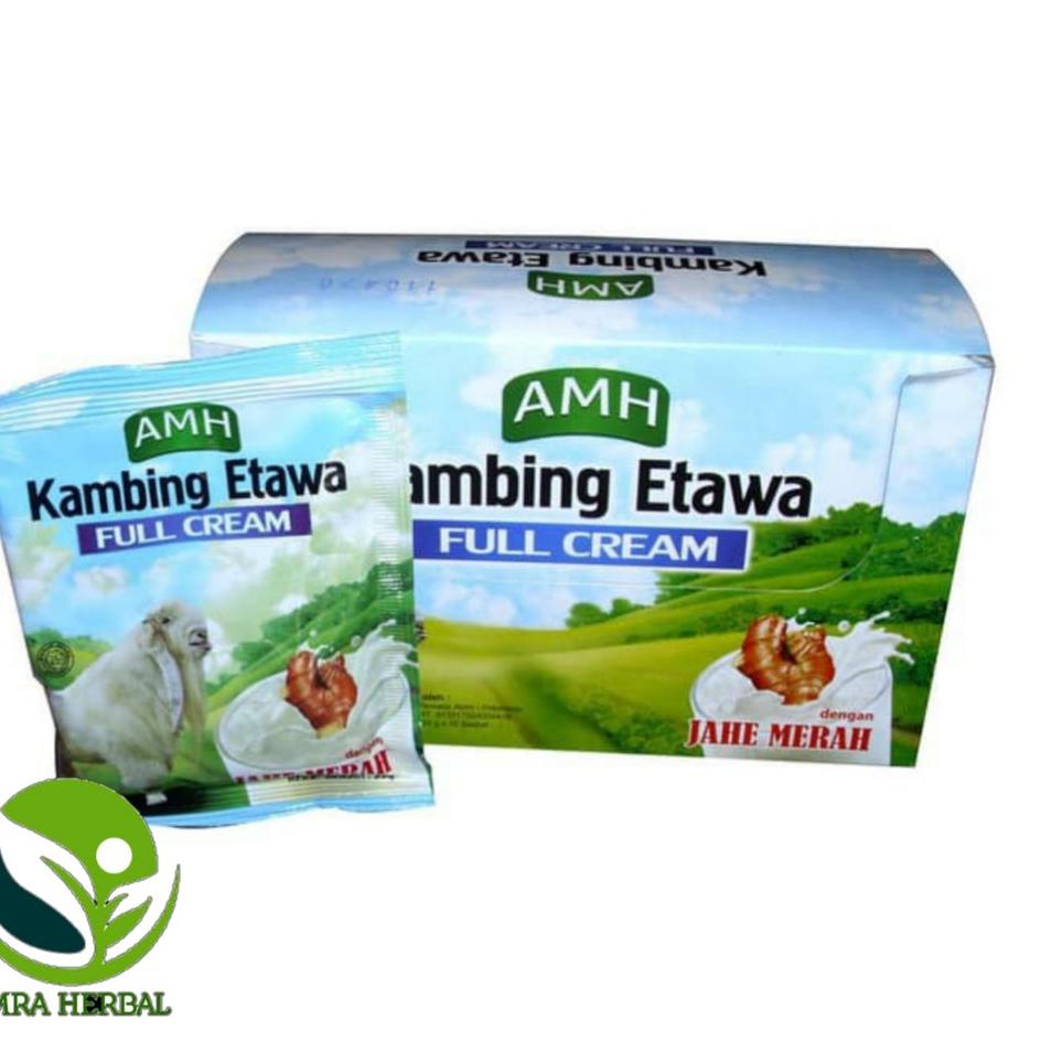 

codem3M7y--Susu kambing etawa AMH plus jahe merah asli Kemasan Box