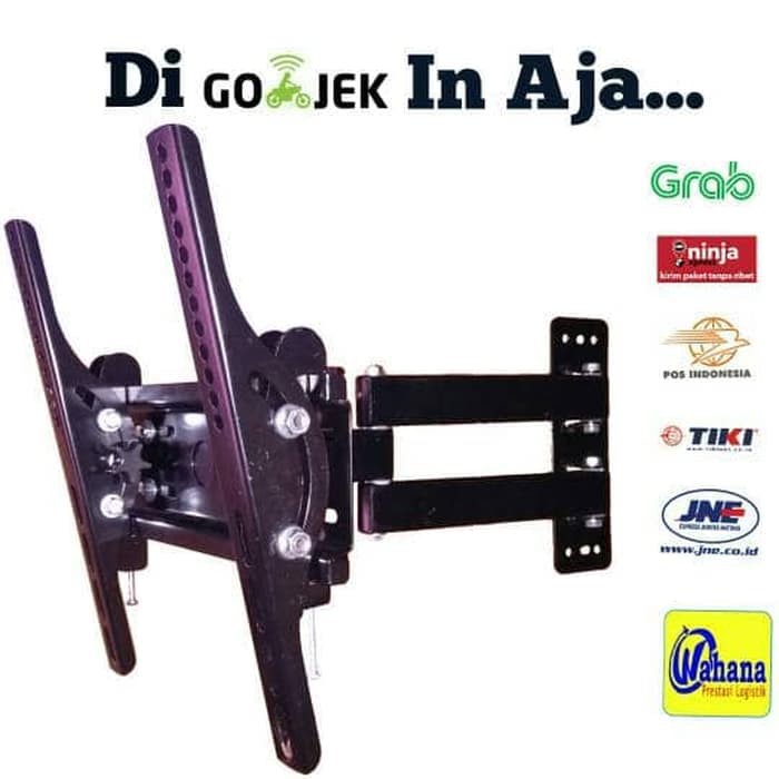 Bracket lengan Swivel 4 Arah 43&quot; - 45&quot; ori