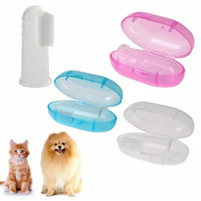 NA - SIKAT GIGI ANJING SILICONE - SIKAT GIGI SILIKON KUCING - TOOTHBRUSH