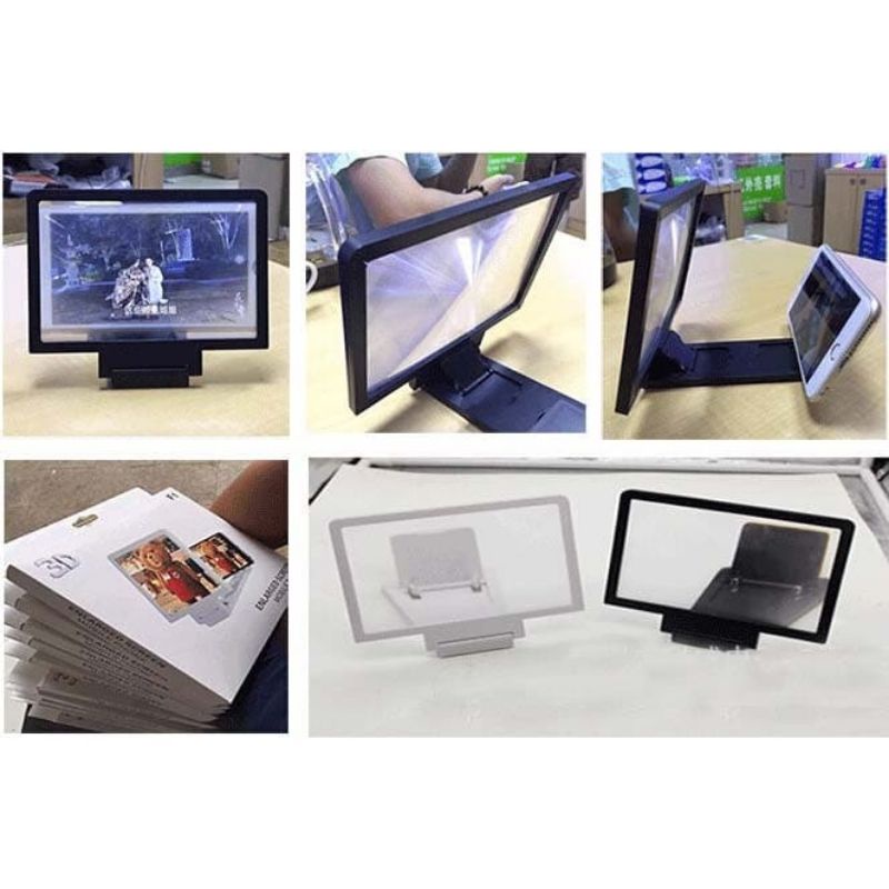 3D ENLARGE SCREEN MAGNIFIER STAND - KACA PEMBESAR LAYAR HP