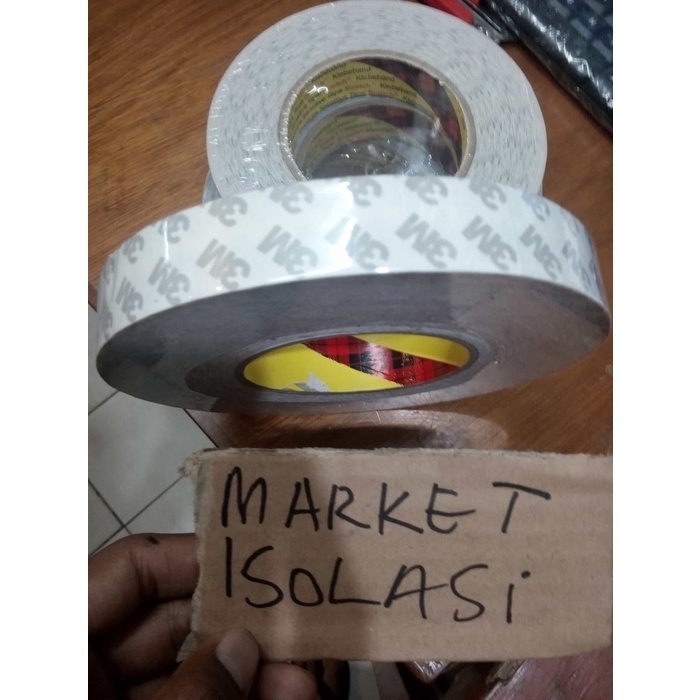 

Gilaa!!! Double Tape 3M Tanpa Busa Tipe 9080 1Inch Bagus