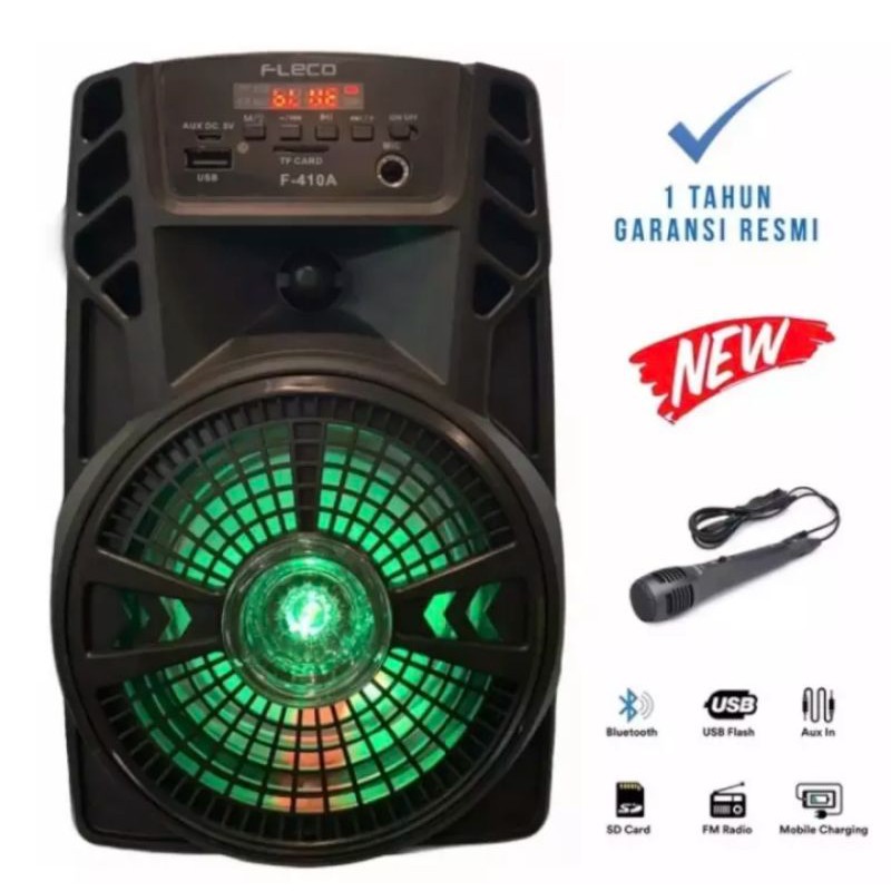 Speaker Bluetooth XTM-8118/ST-5001 Bonus Mic karaoke player FM Radio digital