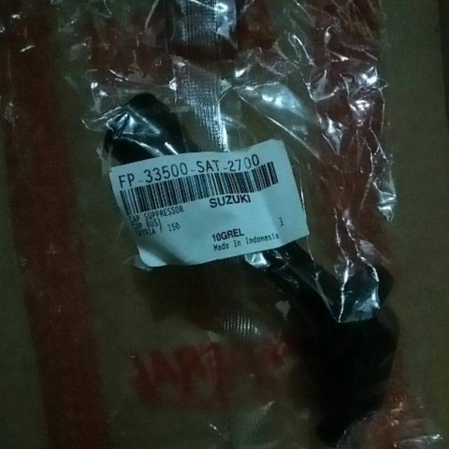 Cop Busi Tutup Busi Cangklong Kepala Busi Cap Assy Noise Suppressor Federal Satria FU 33500 SAT 2700