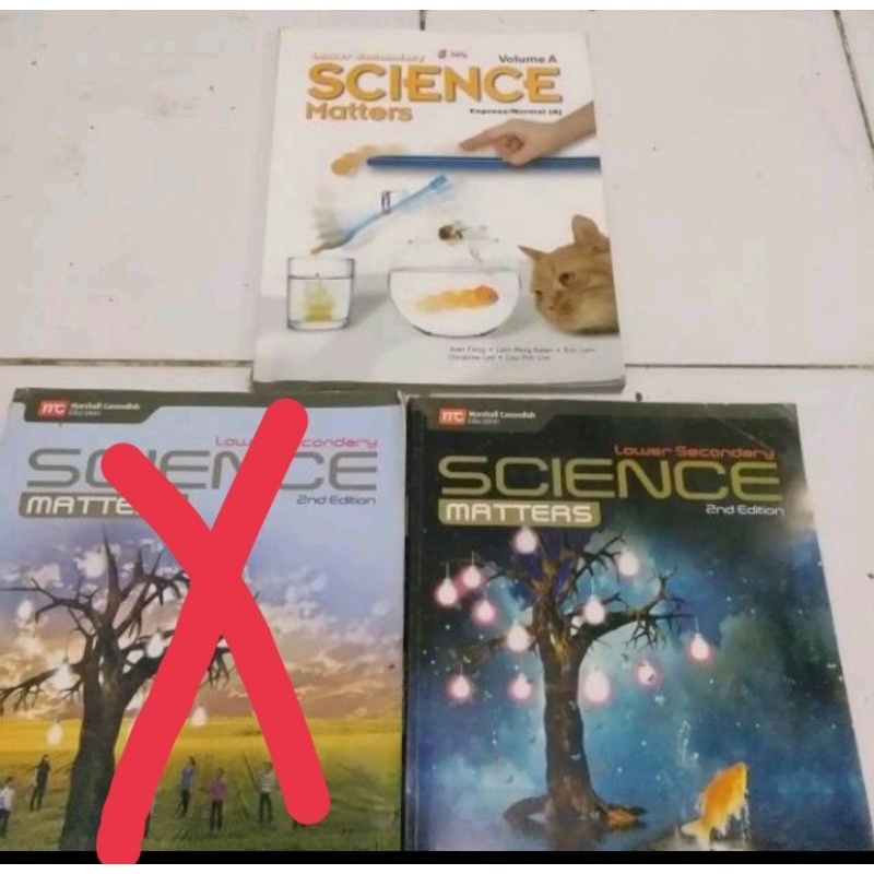 Jual Original Lower Secondary SCIENCE MATTERS VOL A Dan B Cabutan ...