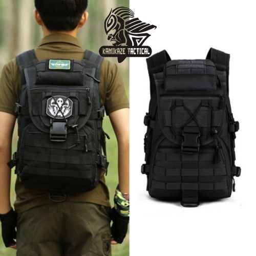 tas army/ tas kampus/ tas tactical tan gurun hitam