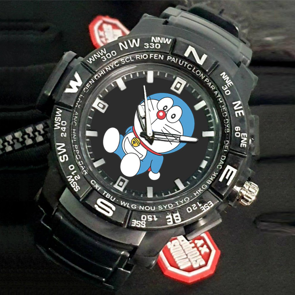 (EXCLUSIVE) Jam Tangan DORAEMON Sport Bagus