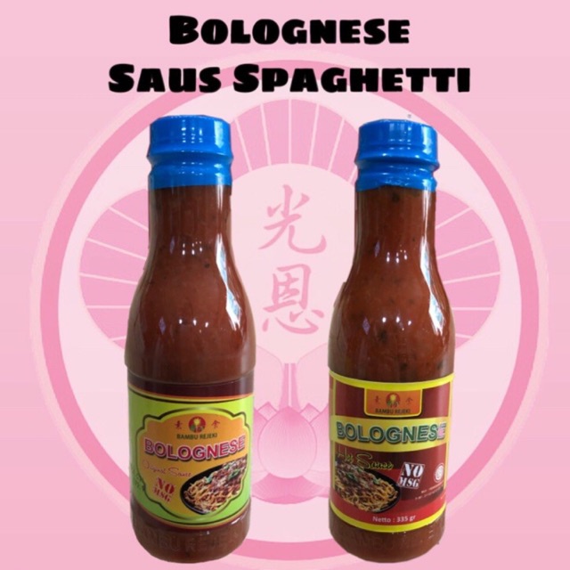 

Bambu Rejeki Bolognese Original Spicy / Vegan Bumbu Spaghetti Instant