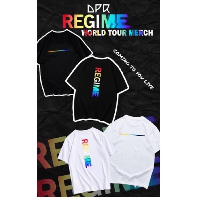 t-shirt DPR REGIME WORLD TOUR MERCH UNOFFICIAL