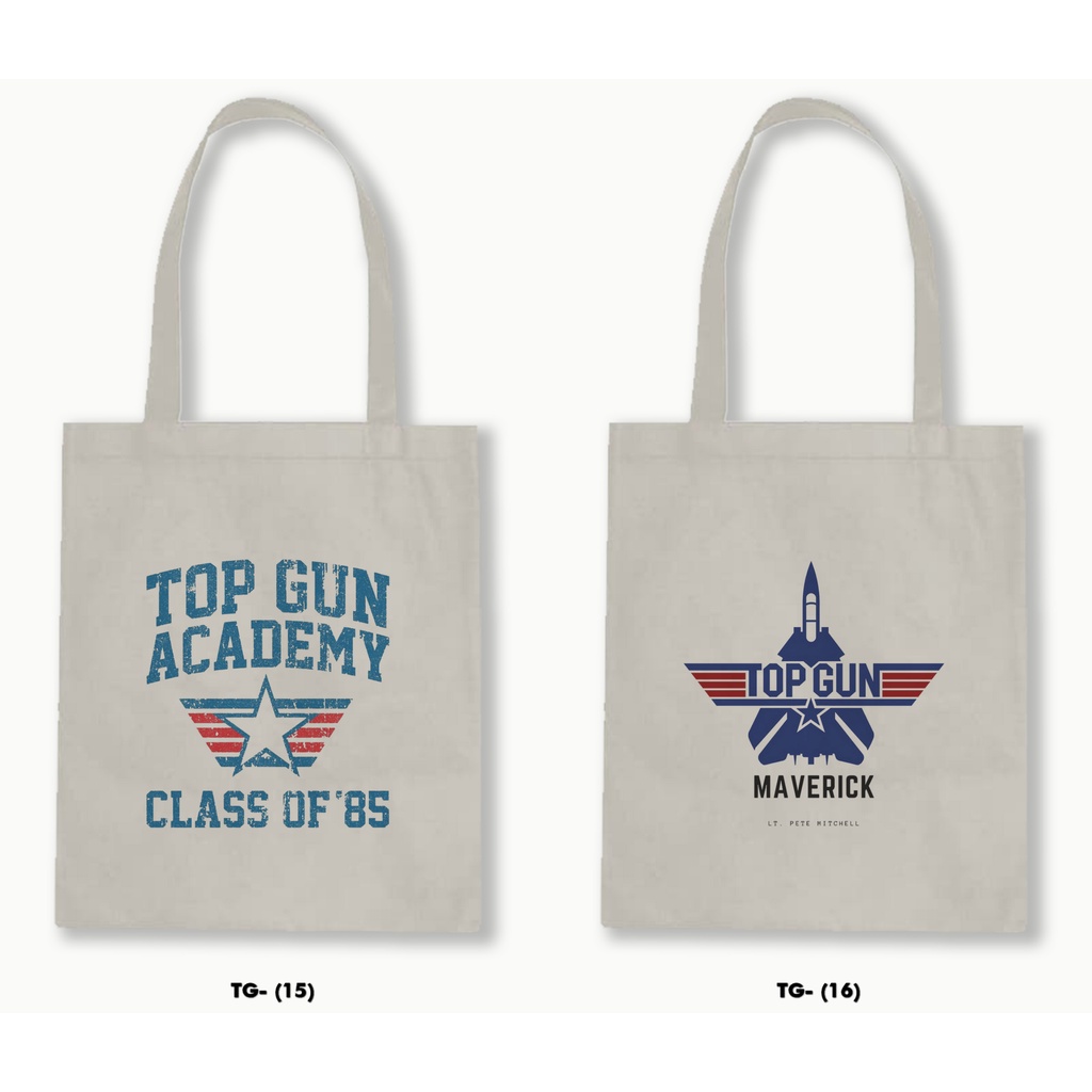 TOTE BAG BLACU - TOP GUN MAVERICK 01