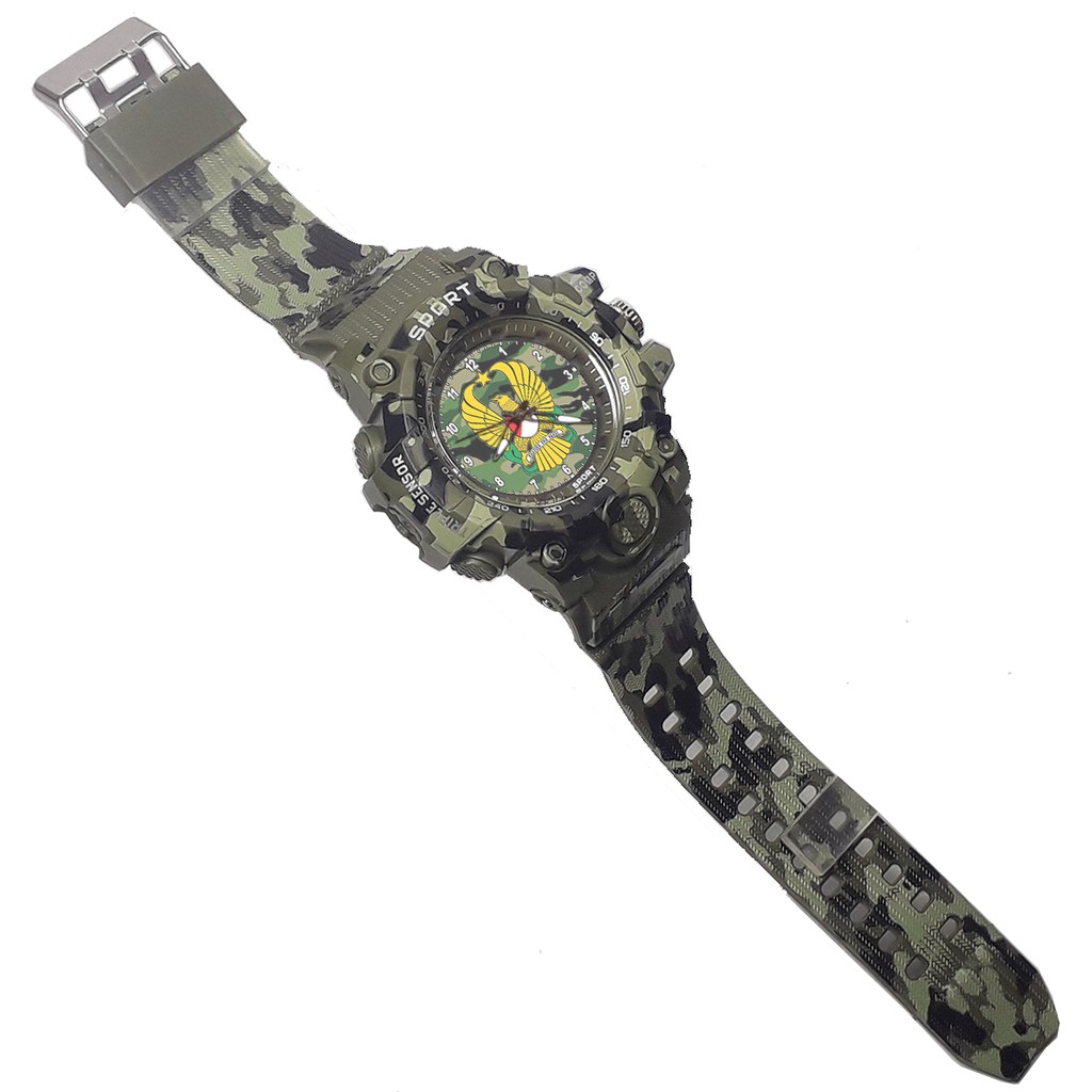 {Istimewa} Jam Tangan TNI - AD (Army Hijau) - Water Resistant