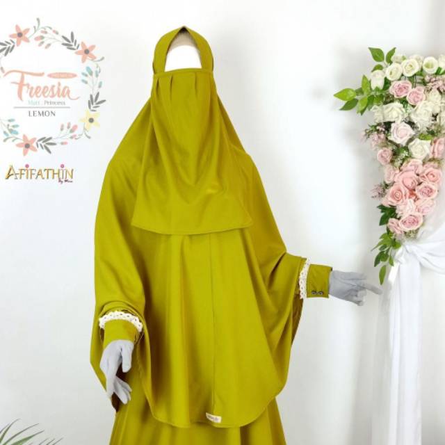 Jilbab freesia by.afifathin