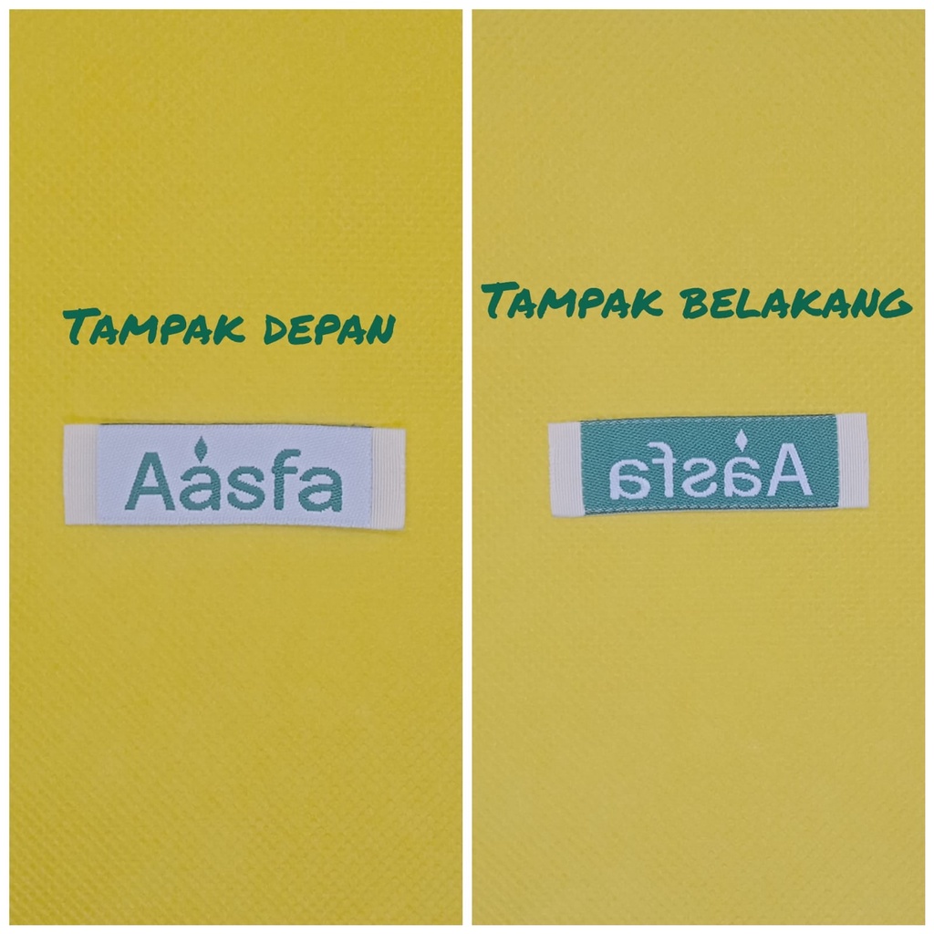 jasa pembuatan label woven/label baju