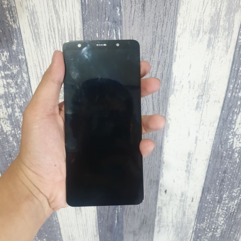 LCD Samsung A7 2018 SM A750 Original Sein Copotan NORMAL