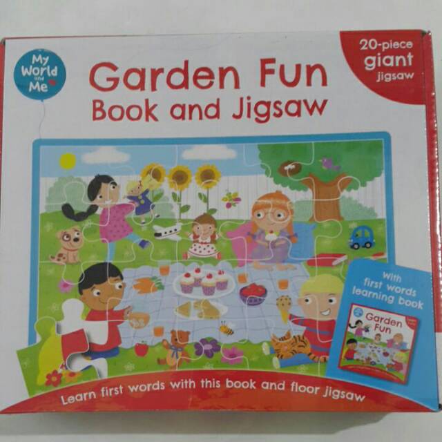 Garden fun book and jigsaw