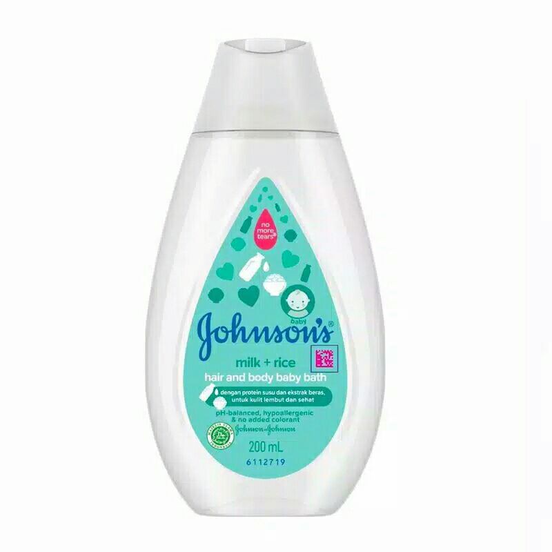 JOHNSON'S COTTONUCH TOP TO TOE 200ML (HAIR AND BODY BEBY)