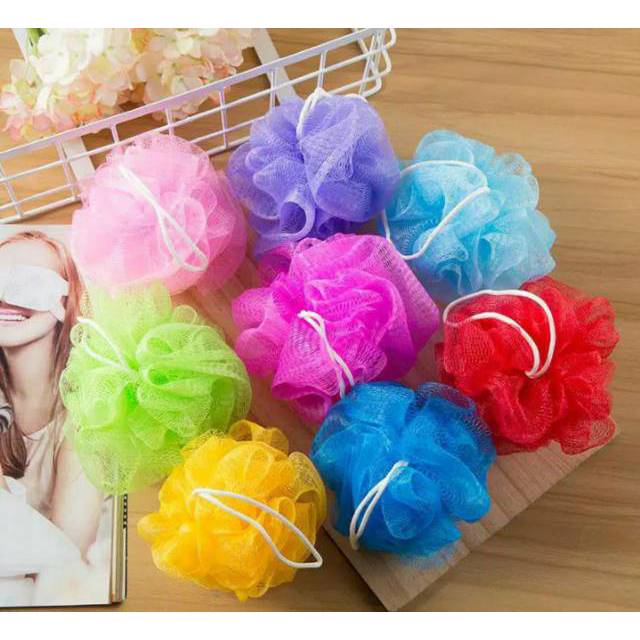 SPON 20 gr BATH SPONGE SPONS MANDI WARNA WARNI