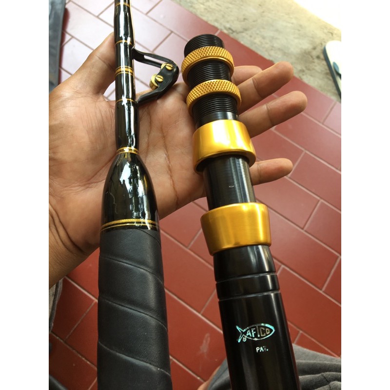 Joran trolling Aftco by ian miller shortstroker tournament series 50lb IGFA , STRAIGHT BUTT