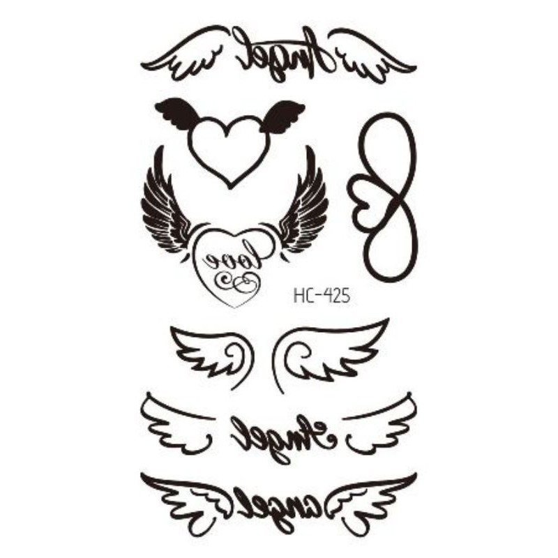 Tatto temporer terbaru ukuran 6x10cm MODEL HC-425