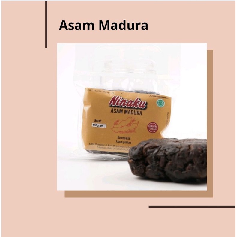 NINAKU Asam Madura Premium 100 Gram HALAL