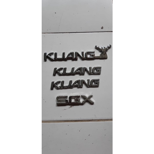 Emblem Kijang Kapsul SGX set