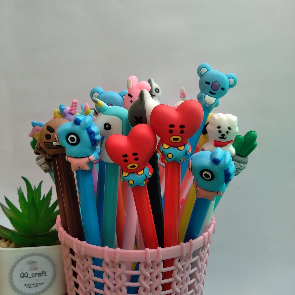 

QQSAJA - PULPEN UNICORN | PULPEN KPOP | PULPEN BT21 | PULPEN BEAR