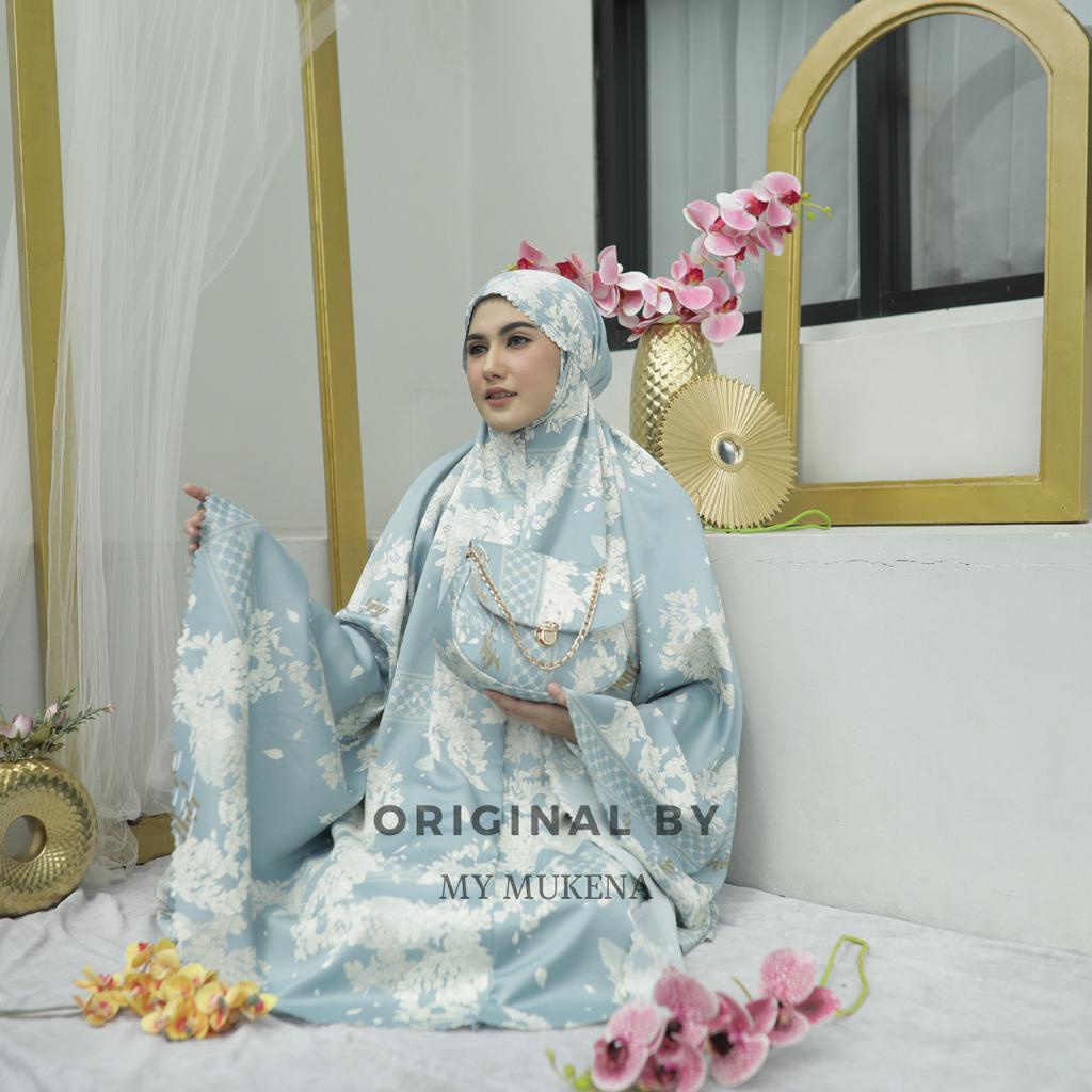 Mukena Dewasa Daily 2in1 Syahnaz Laser Cut Premium Adem dan Sejuk